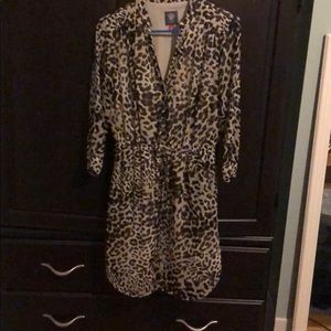 Vince Camuto cheetah dress